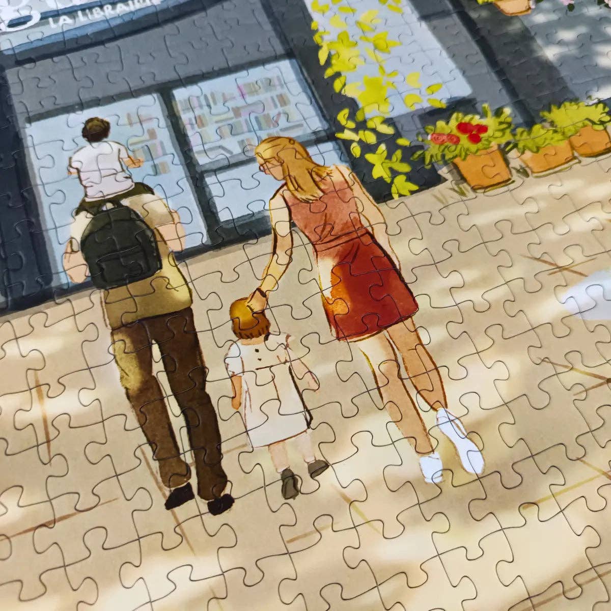 Dialogues Bookstore 1000 Piece Jigsaw Puzzle | Aparté - Jigsaw Puzzles - The Puzzle Center