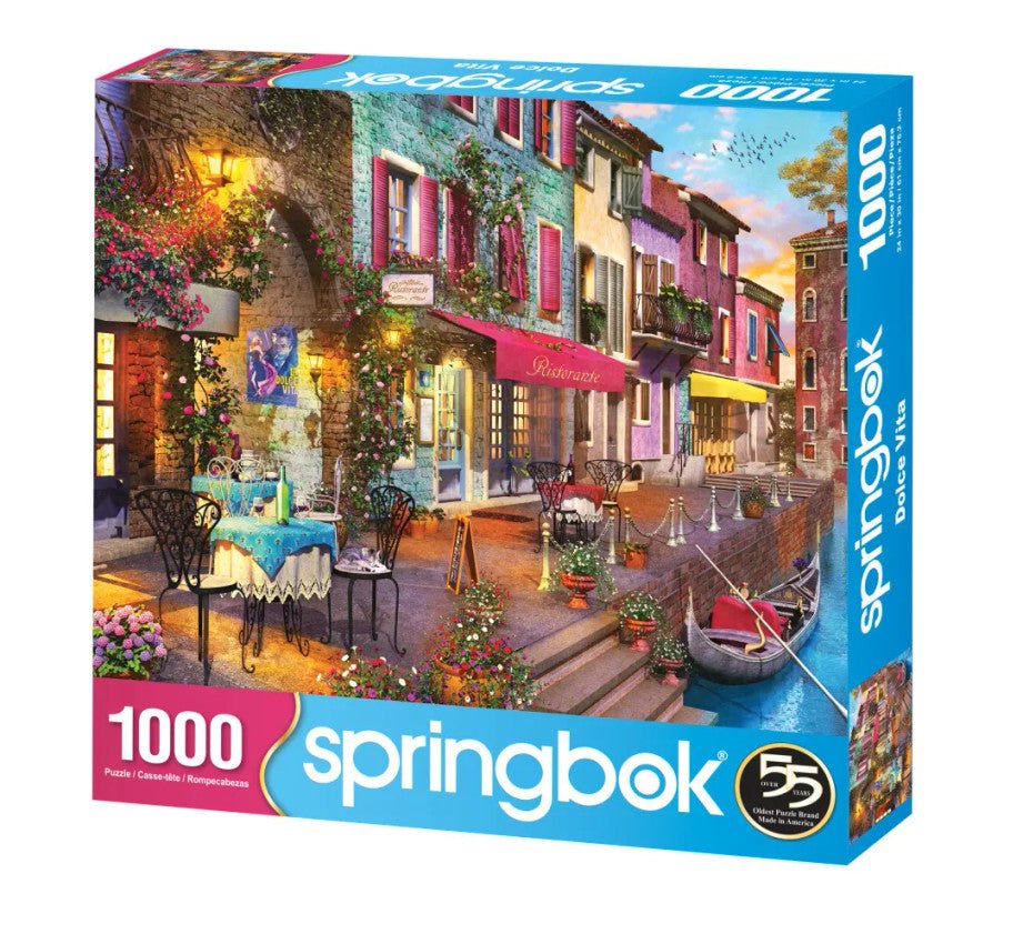 Dolce Vita 1000 Piece Jigsaw Puzzle by Springbok Puzzles - Springbok Puzzles - Jigsaw Puzzles - The Puzzle Center -
