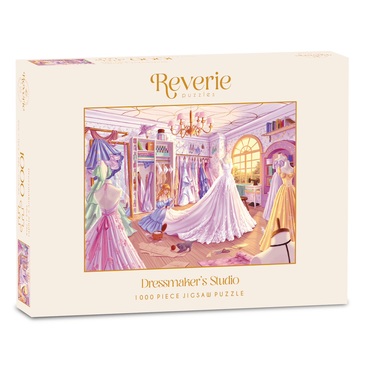 Dressmaker's Studio 1000 Piece Jigsaw Puzzle | Reverie Puzzles - Jigsaw Puzzles - The Puzzle Center