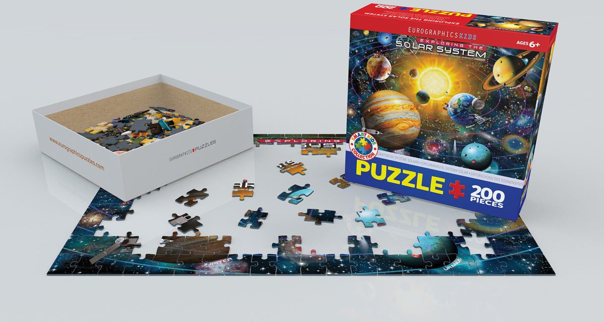 Exploring The Solar System 200 Piece Puzzle by Eurographics - Eurographics - Jigsaw Puzzles - The Puzzle Center -