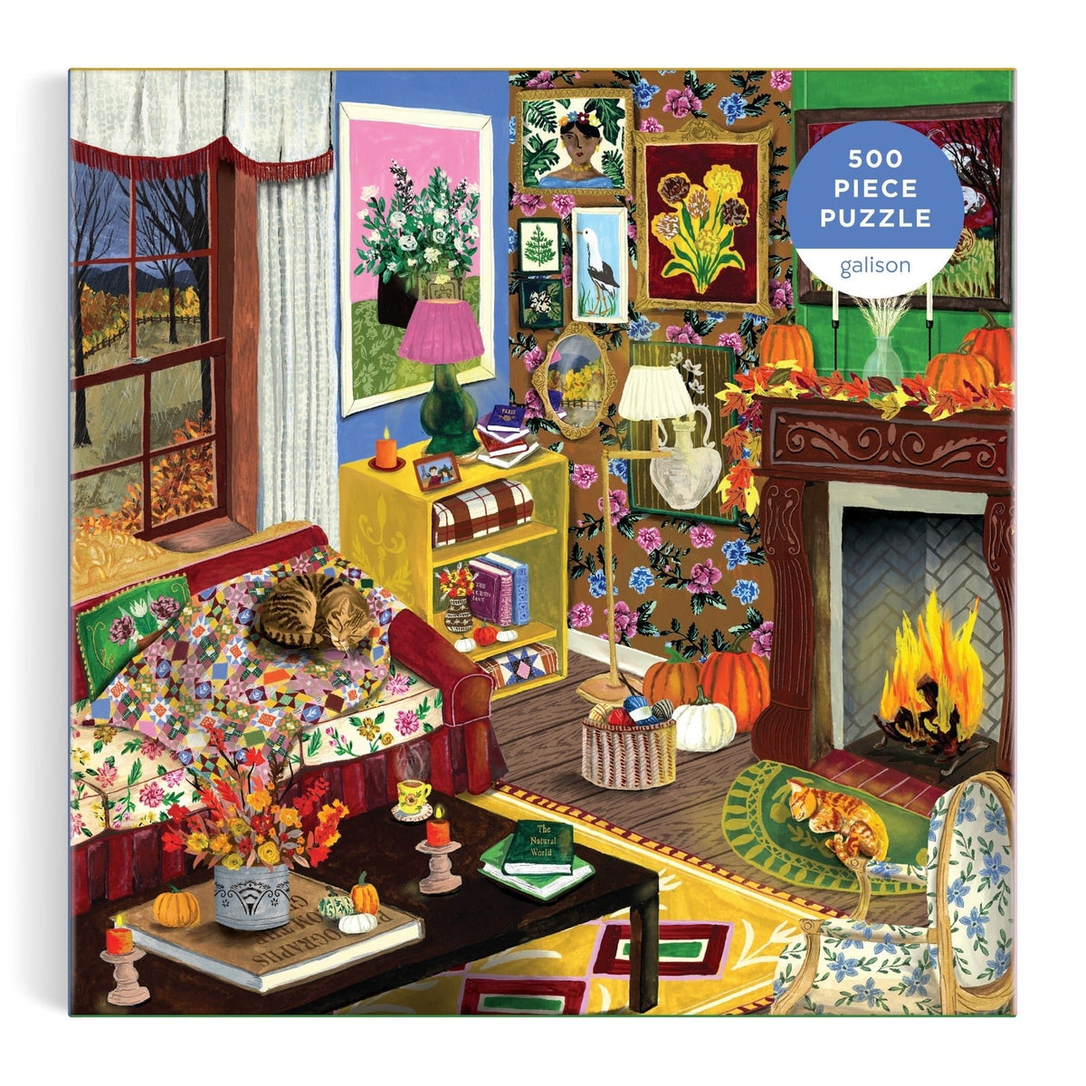 Fall is in the Air 500 Piece Puzzle | Galison - Jigsaw Puzzles - The Puzzle Center