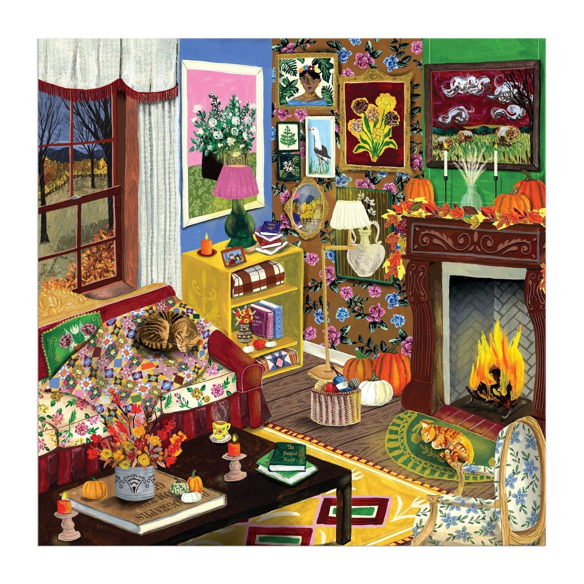 Fall is in the Air 500 Piece Puzzle | Galison - Jigsaw Puzzles - The Puzzle Center