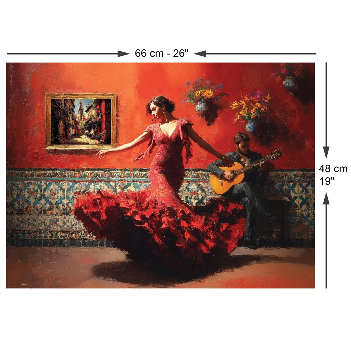 Flamenco 1000 Piece Jigsaw Puzzle | Anatolian - Jigsaw Puzzles - The Puzzle Center
