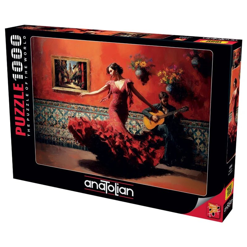 Flamenco 1000 Piece Jigsaw Puzzle | Anatolian - Jigsaw Puzzles - The Puzzle Center