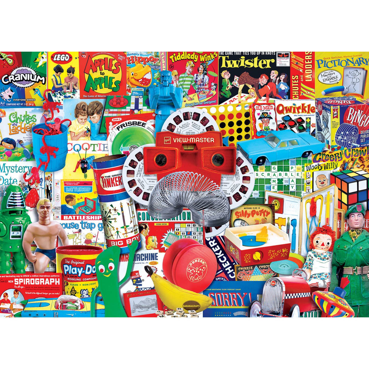 Flashbacks - Let the Good Times Roll 1000 Piece Puzzle by MasterPieces - Masterpieces Puzzles - Jigsaw Puzzles - The Puzzle Center -