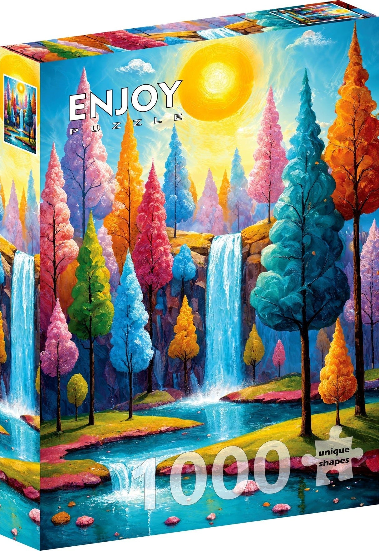 Forest Cascade 1000 Piece Jigsaw Puzzle | Enjoy Puzzles - Jigsaw Puzzles - The Puzzle Center