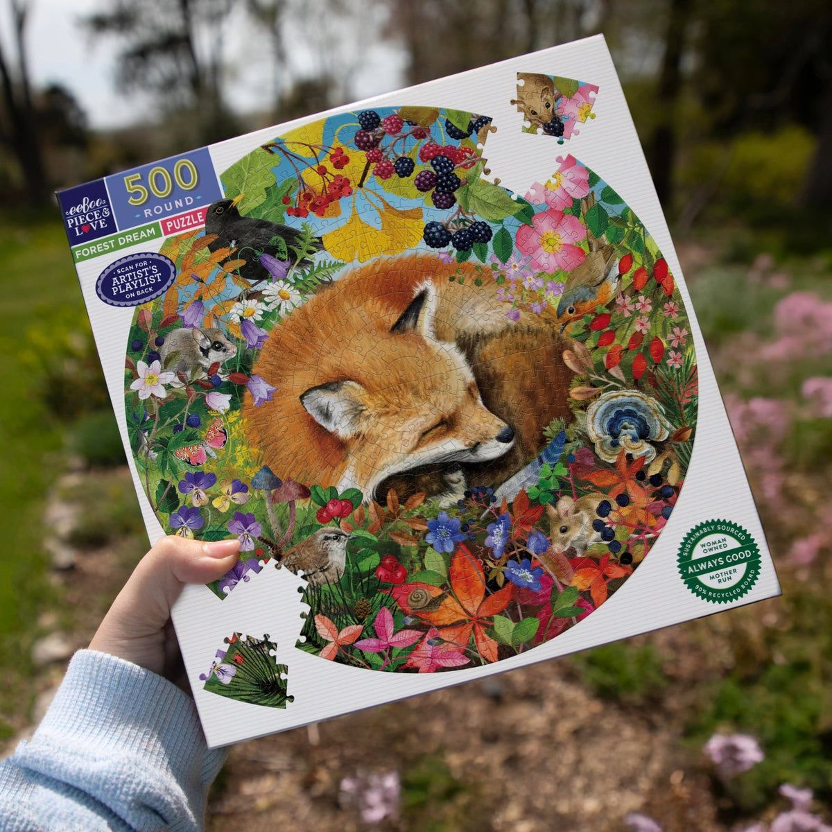 Forest Dream 500 Piece Jigsaw Puzzle | eeBoo - Jigsaw Puzzles - The Puzzle Center