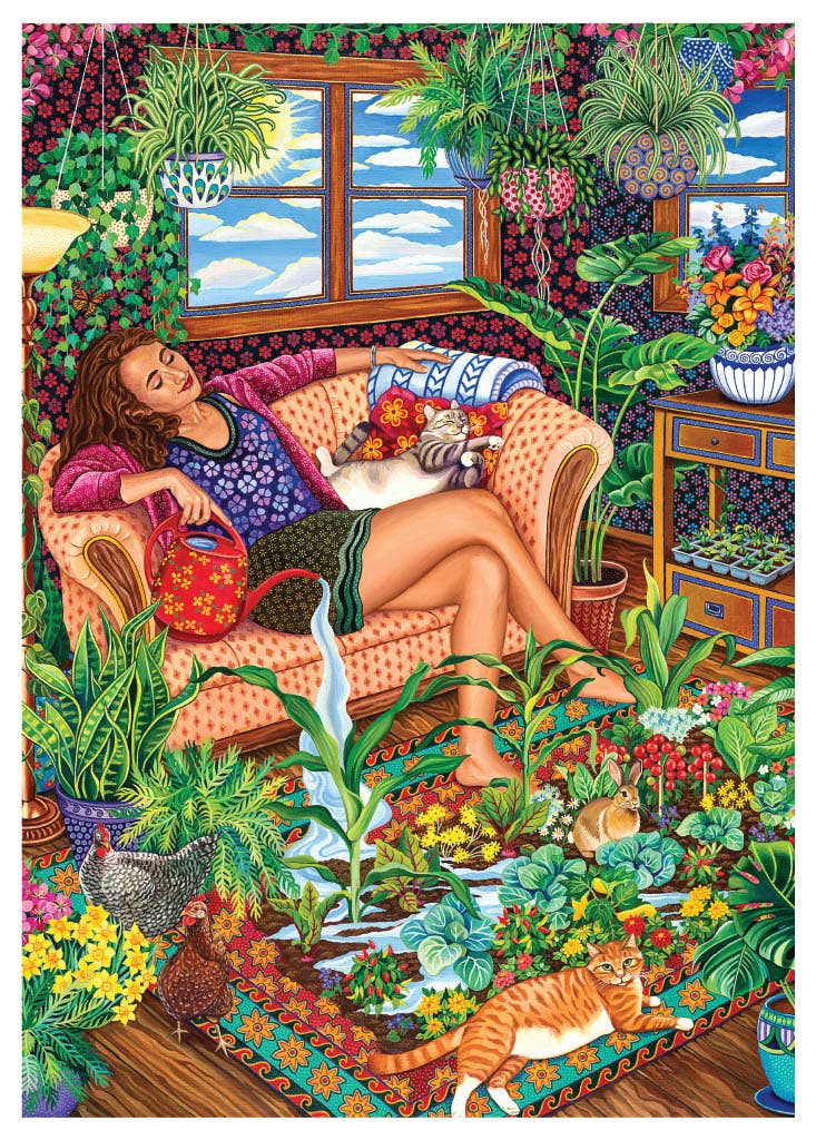 Garden Dreams 500 Piece Jigsaw Puzzle | Art & Fable - Jigsaw Puzzles - The Puzzle Center