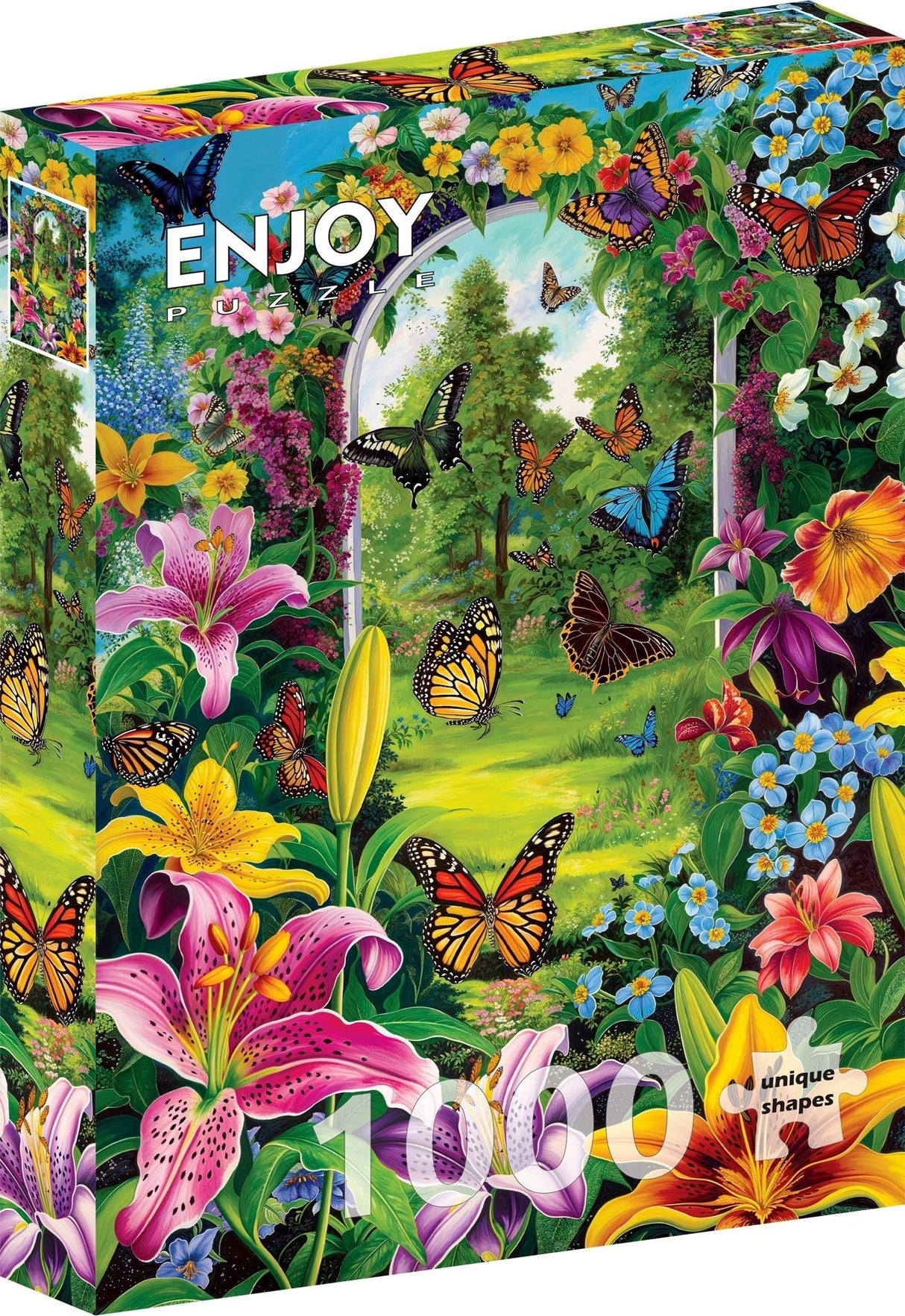 Garden Passage 1000 Piece Jigsaw Puzzle | Enjoy Puzzles - Jigsaw Puzzles - The Puzzle Center