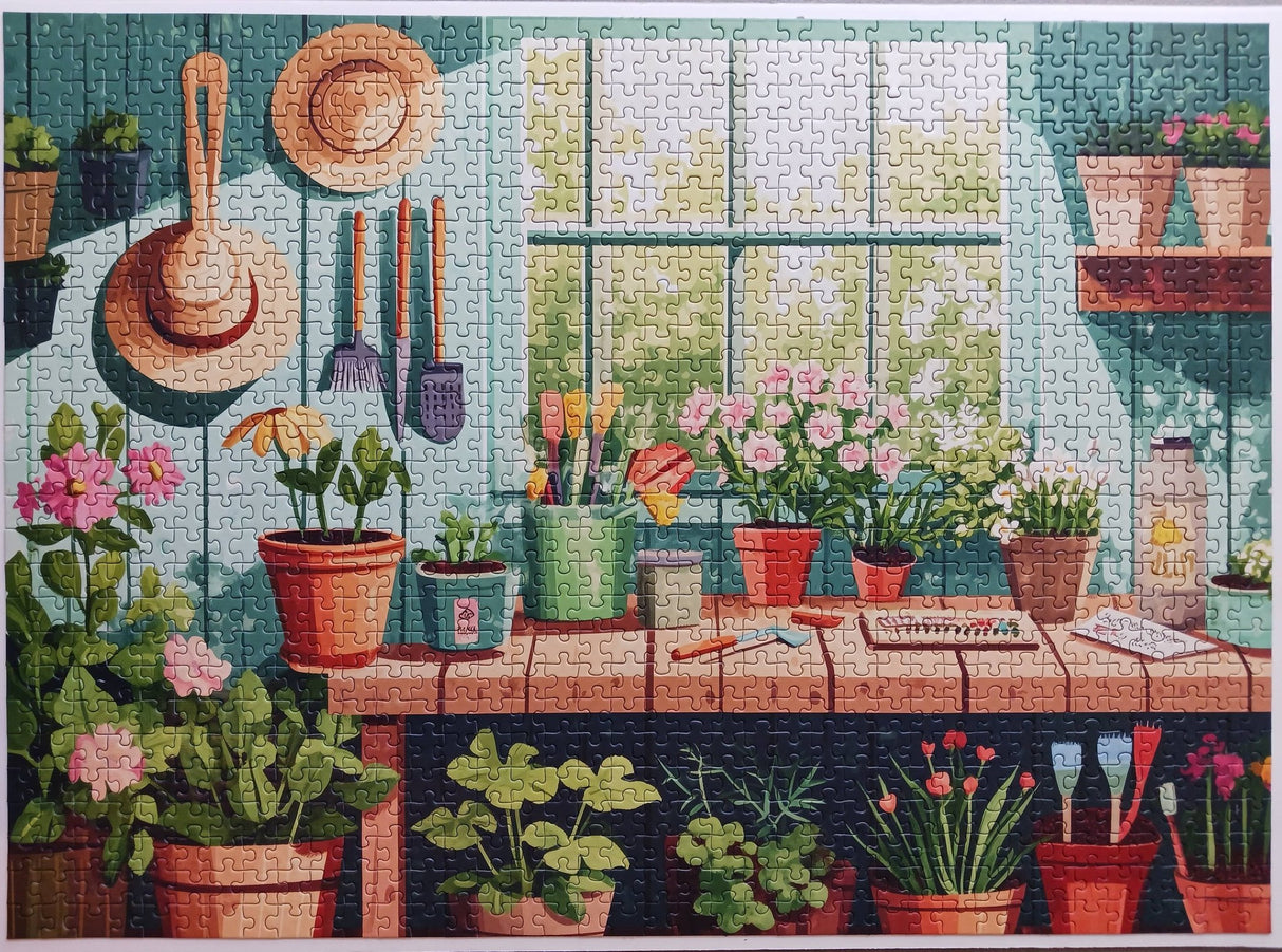 Gardener's Delight 1000 Piece Jigsaw Puzzle | Snappy Puzzles - Jigsaw Puzzles - The Puzzle Center