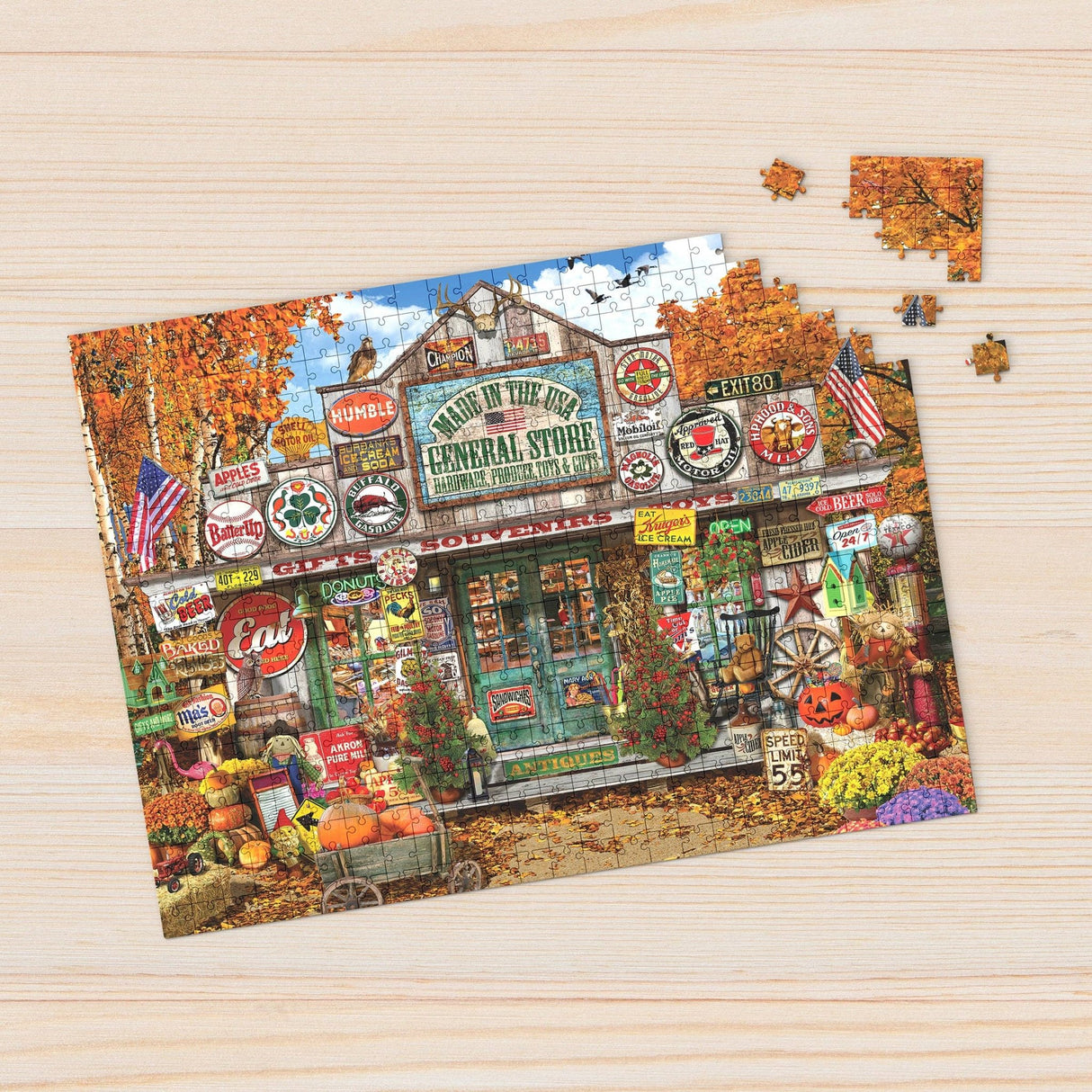 General Store 1000 Piece Puzzle by Willow Creek Press - Willow Creek Press & Gifts - Jigsaw Puzzles - The Puzzle Center -
