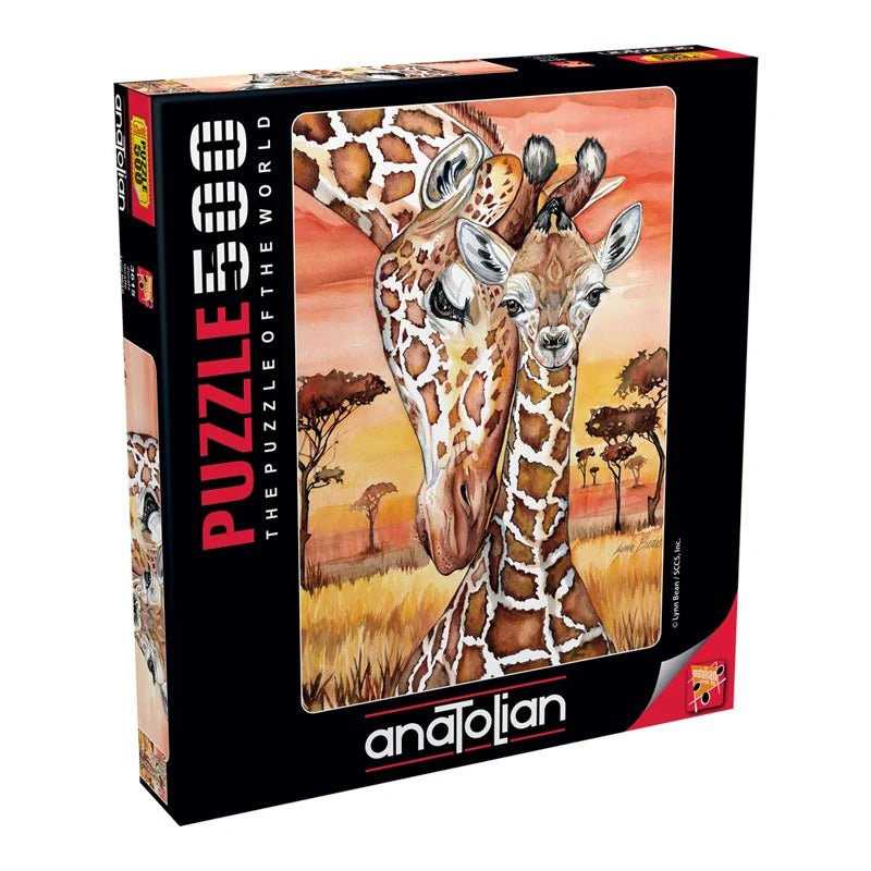 Giraffe 500 Piece Jigsaw Puzzle | Anatolian - Jigsaw Puzzles - The Puzzle Center