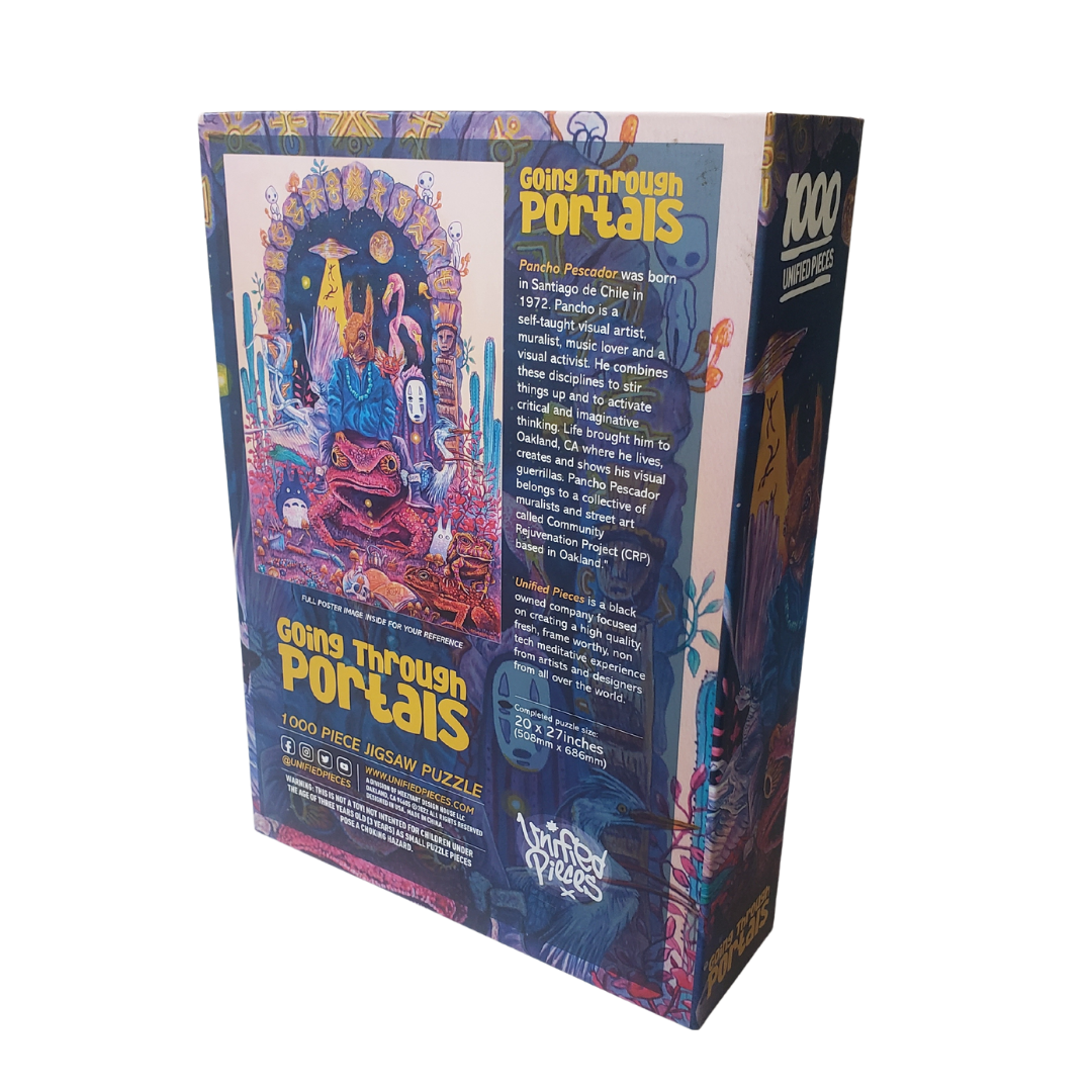 Going Through Portals 1000 Piece Jigsaw Puzzle | Unified Pieces - Jigsaw Puzzles - The Puzzle Center