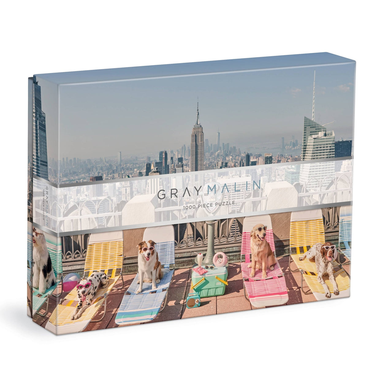 Gray Malin The Dogs of New York City 1000 Piece Puzzle by Galison - Galison - Jigsaw Puzzles - The Puzzle Center -