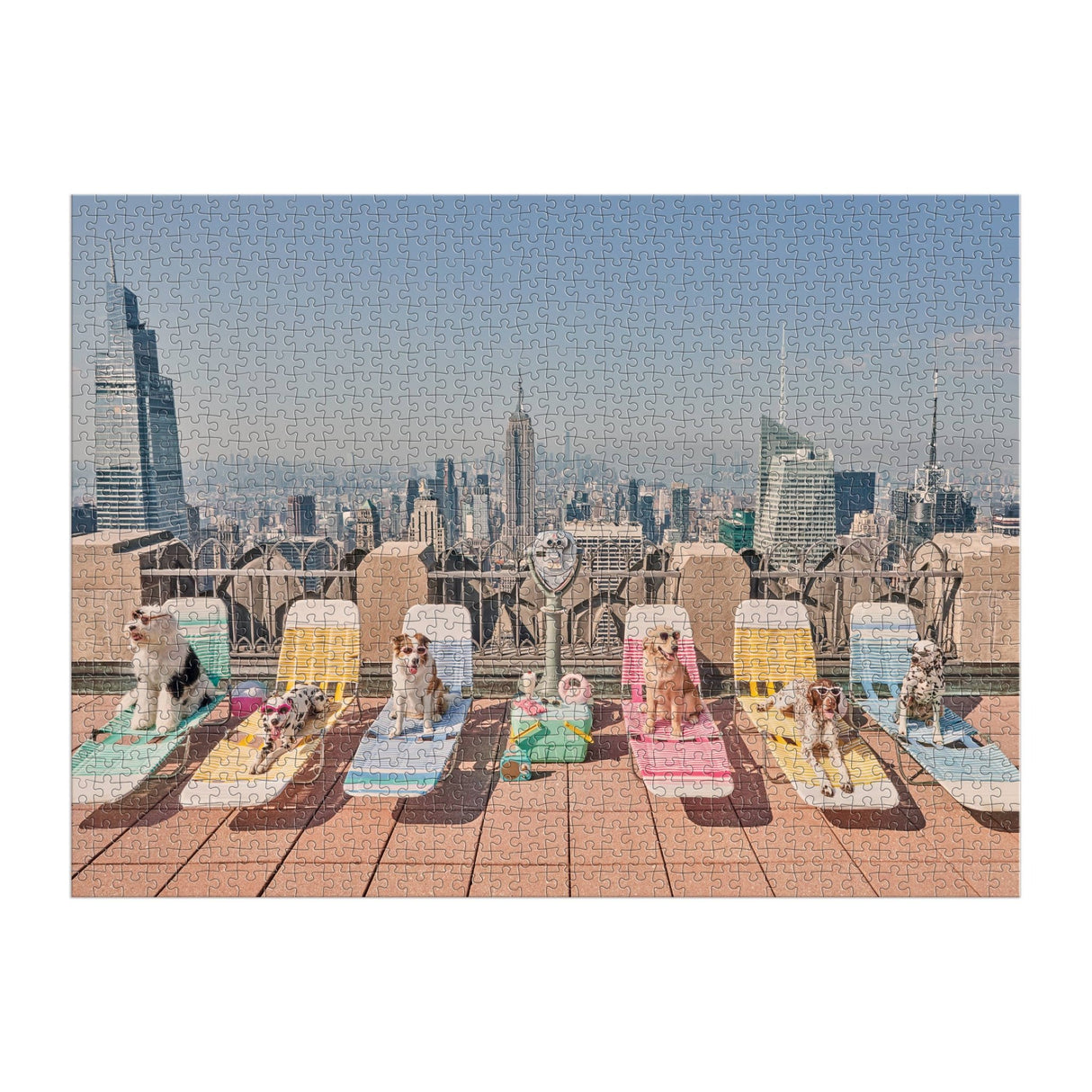 Gray Malin The Dogs of New York City 1000 Piece Puzzle by Galison - Galison - Jigsaw Puzzles - The Puzzle Center -