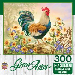 Green Acres Morning Glory 300 Piece EZ Grip Jigsaw Puzzle | Masterpieces - Jigsaw Puzzles - The Puzzle Center