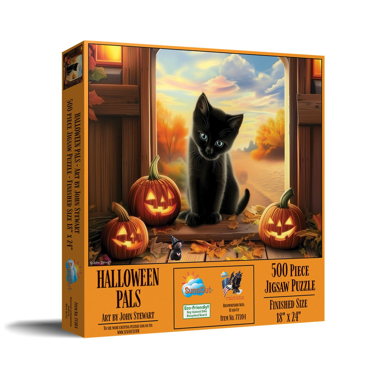 Halloween Pals 500 Piece Jigsaw Puzzle | SunsOut - Jigsaw Puzzles - The Puzzle Center