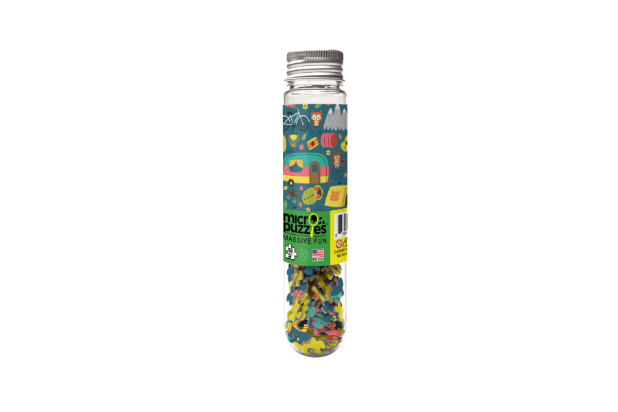 Happy Campers 150 Piece Mini Jigsaw Puzzle | MicroPuzzles - Mini Jigsaw Puzzles - The Puzzle Center