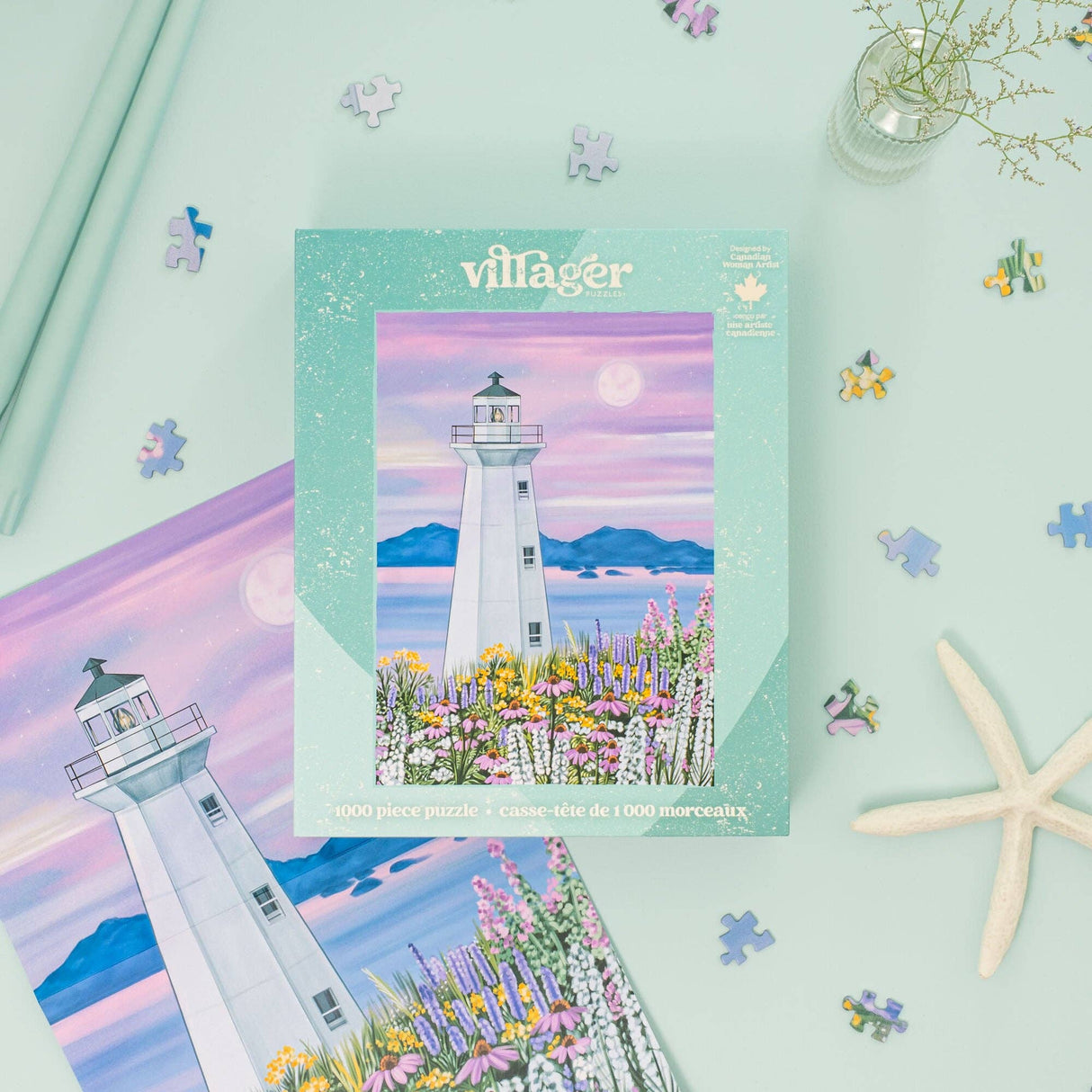 Harbour Lighthouse 1000 Piece Jigsaw Puzzle | Villager Puzzles - Jigsaw Puzzles - The Puzzle Center