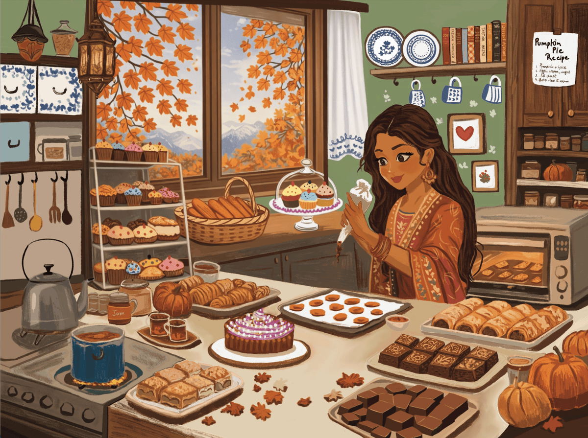 Heavenly Fall 500 Piece Jigsaw Puzzle | Laila Luxury Puzzles - Jigsaw Puzzles - The Puzzle Center