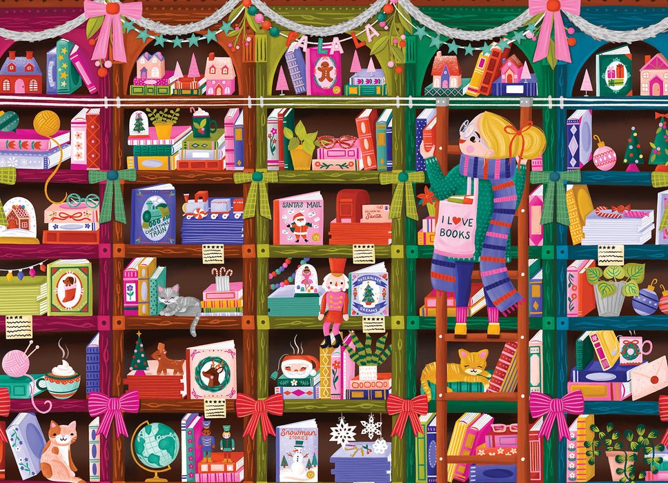 Holiday Browsing 500 Piece Jigsaw Puzzle | Cobble Hill - Jigsaw Puzzles - The Puzzle Center