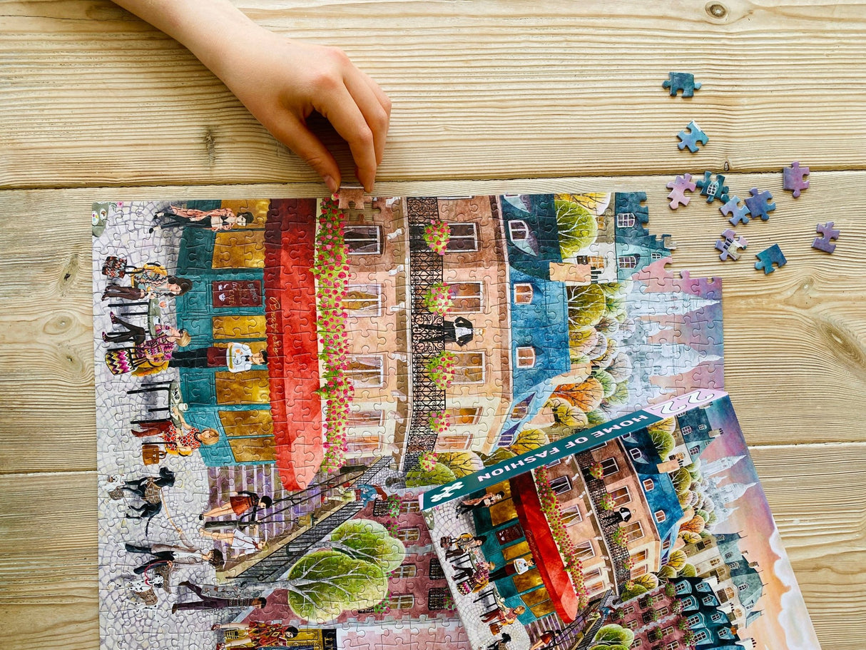 Home of Fashion 1000 Piece Jigsaw Puzzle | Penny Puzzle - Jigsaw Puzzles - The Puzzle Center