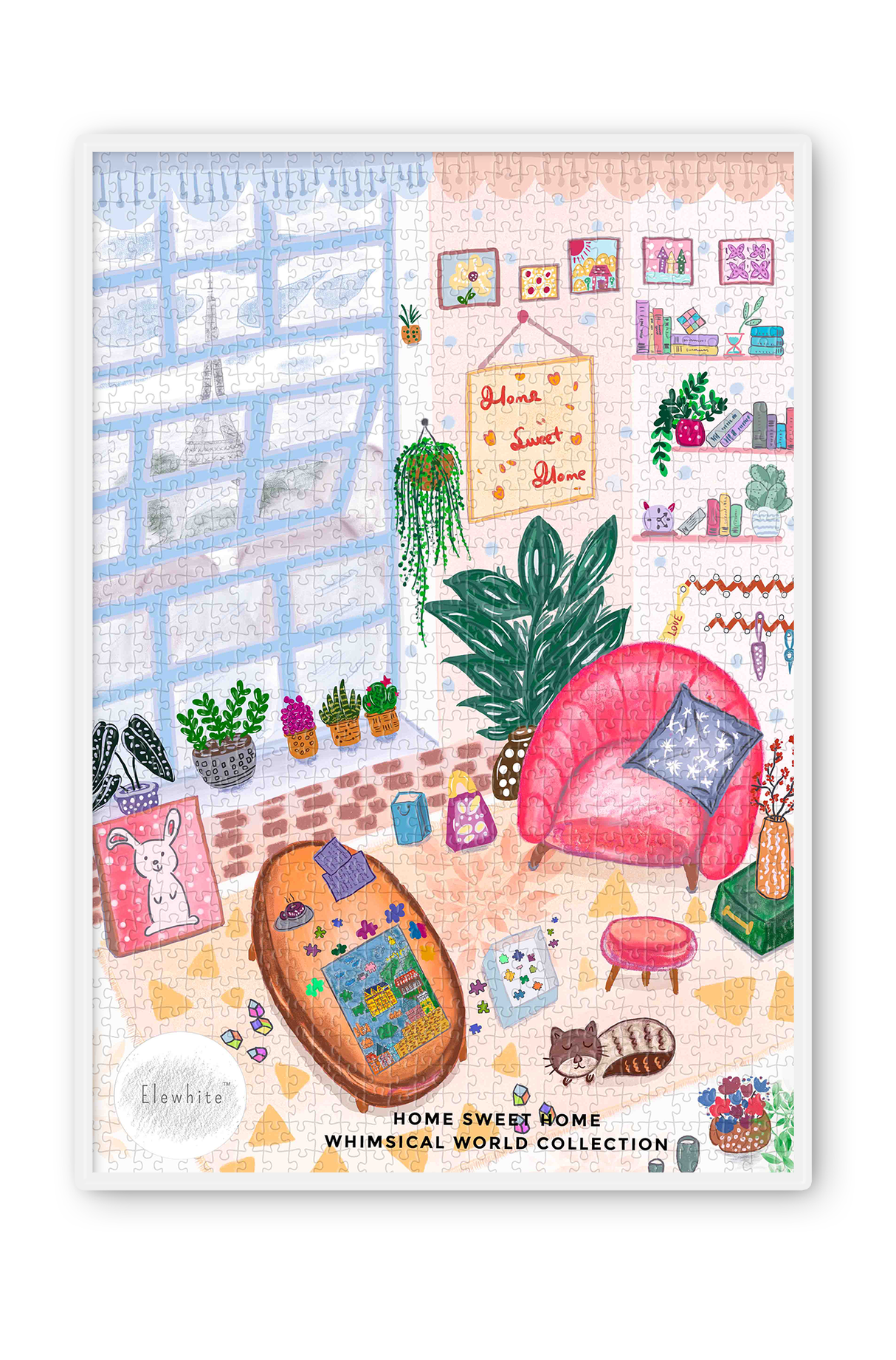 Home Sweet Home 1000 Piece Jigsaw Puzzle | Elewhite - Jigsaw Puzzles - The Puzzle Center