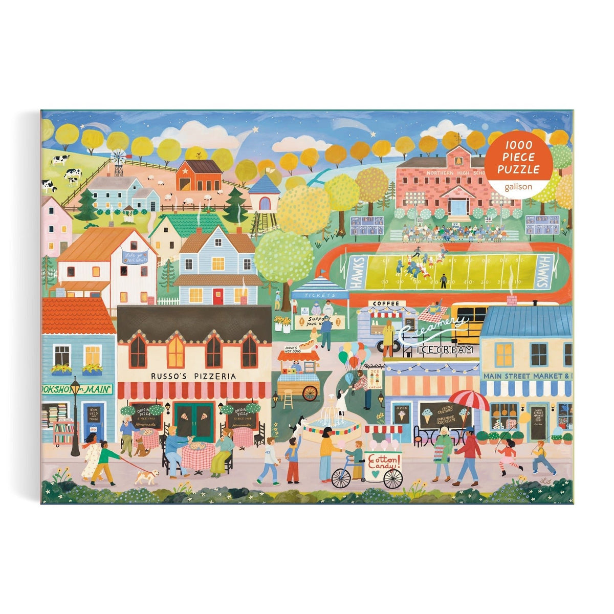 Hometown Cheer 1000 Piece Jigsaw Puzzle | Galison - Jigsaw Puzzles - The Puzzle Center