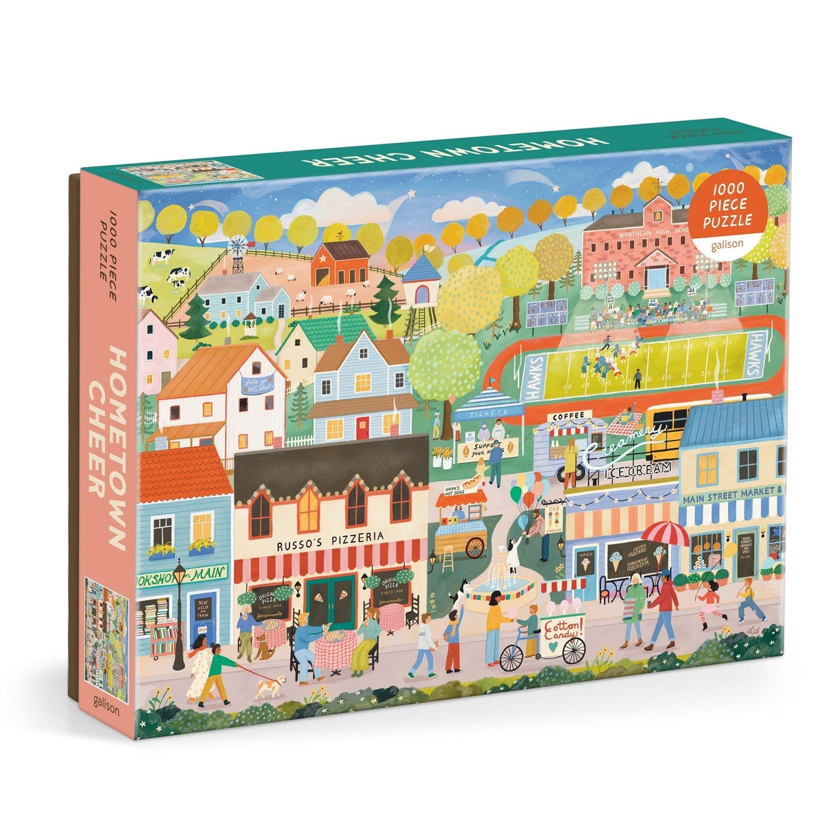 Hometown Cheer 1000 Piece Jigsaw Puzzle | Galison - Jigsaw Puzzles - The Puzzle Center