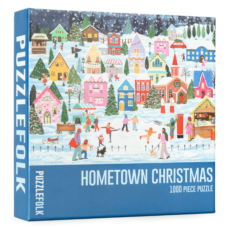 Hometown Christmas 1000 Piece Jigsaw Puzzle | Puzzlefolk - Jigsaw Puzzle - The Puzzle Center