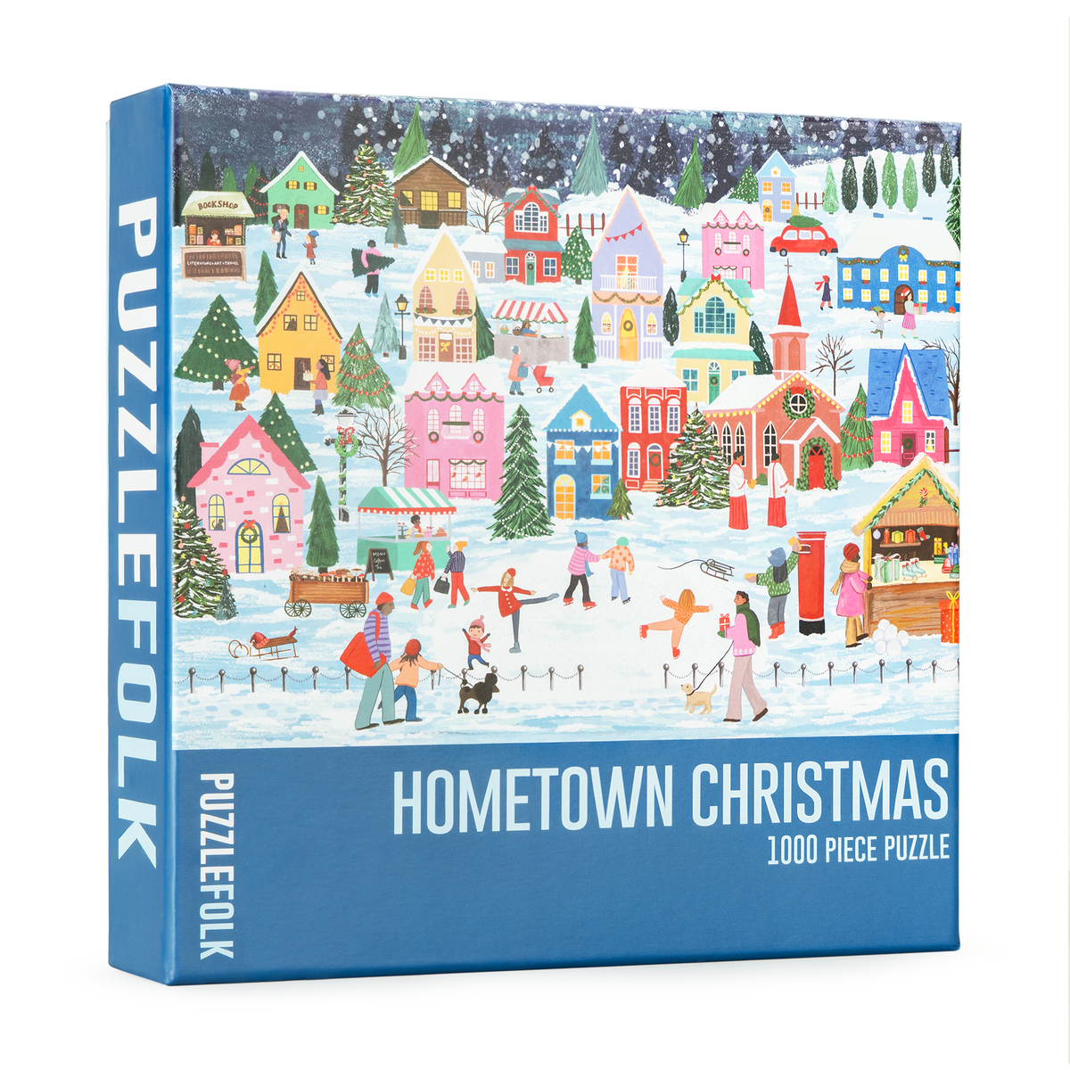 Hometown Christmas 1000 Piece Jigsaw Puzzle | Puzzlefolk - Jigsaw Puzzle - The Puzzle Center