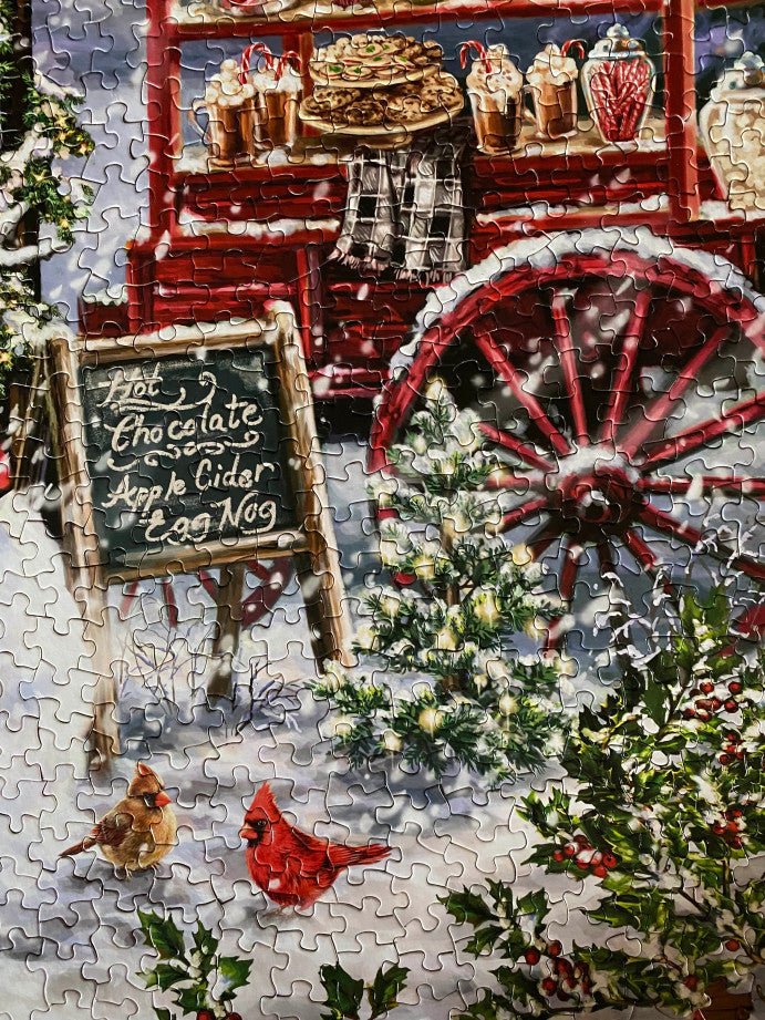 Hot Chocolate Stand 1000 Piece Jigsaw Puzzle by Springbok Puzzles - Springbok Puzzles - Jigsaw Puzzles - The Puzzle Center -