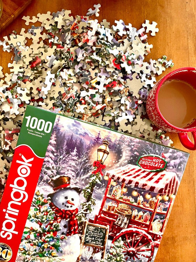 Hot Chocolate Stand 1000 Piece Jigsaw Puzzle by Springbok Puzzles - Springbok Puzzles - Jigsaw Puzzles - The Puzzle Center -