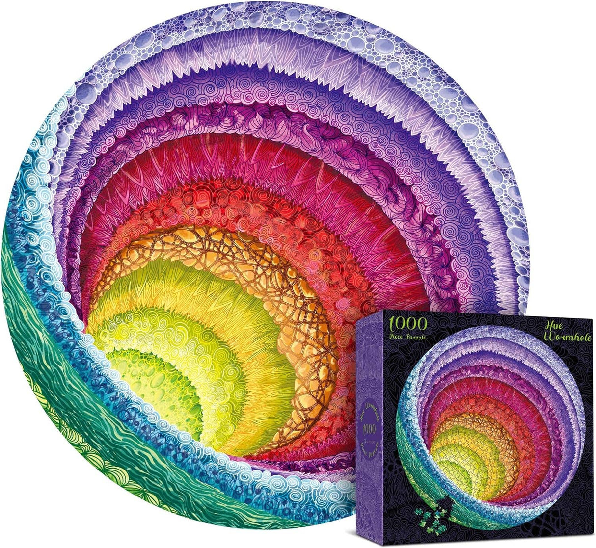 Hue Wormhole 1000 Piece Jigsaw Puzzle | Antelope Puzzle - Jigsaw Puzzles - The Puzzle Center