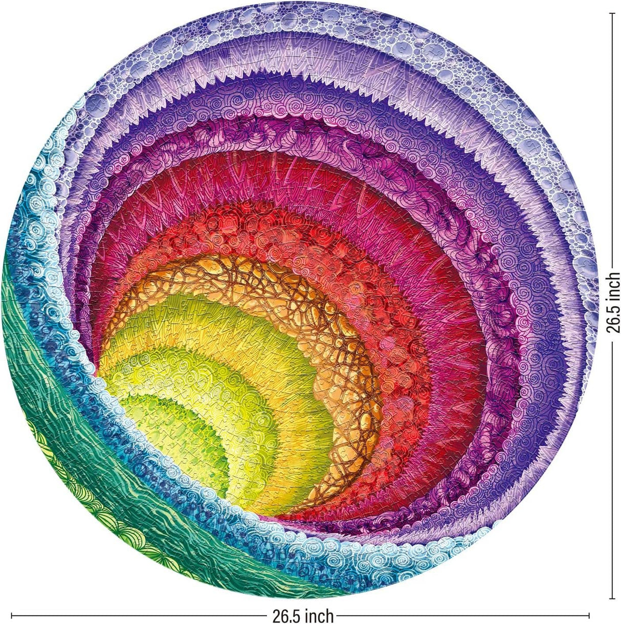 Hue Wormhole 1000 Piece Jigsaw Puzzle | Antelope Puzzle - Jigsaw Puzzles - The Puzzle Center