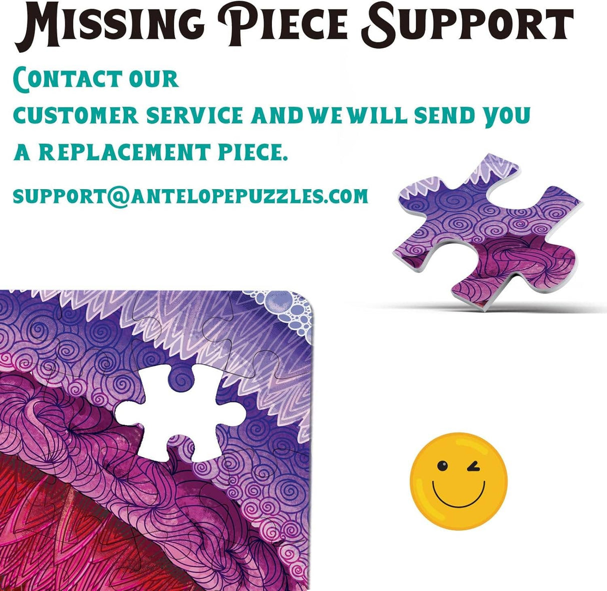 Hue Wormhole 1000 Piece Jigsaw Puzzle | Antelope Puzzle - Jigsaw Puzzles - The Puzzle Center