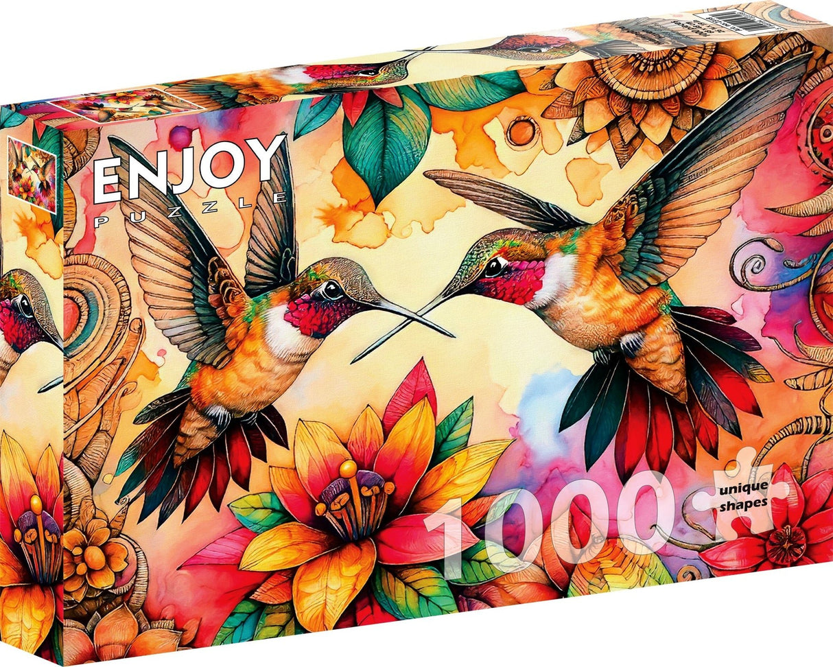 Hummingbird Haven 1000 Piece Jigsaw Puzzle | Enjoy Puzzles - Jigsaw Puzzles - The Puzzle Center