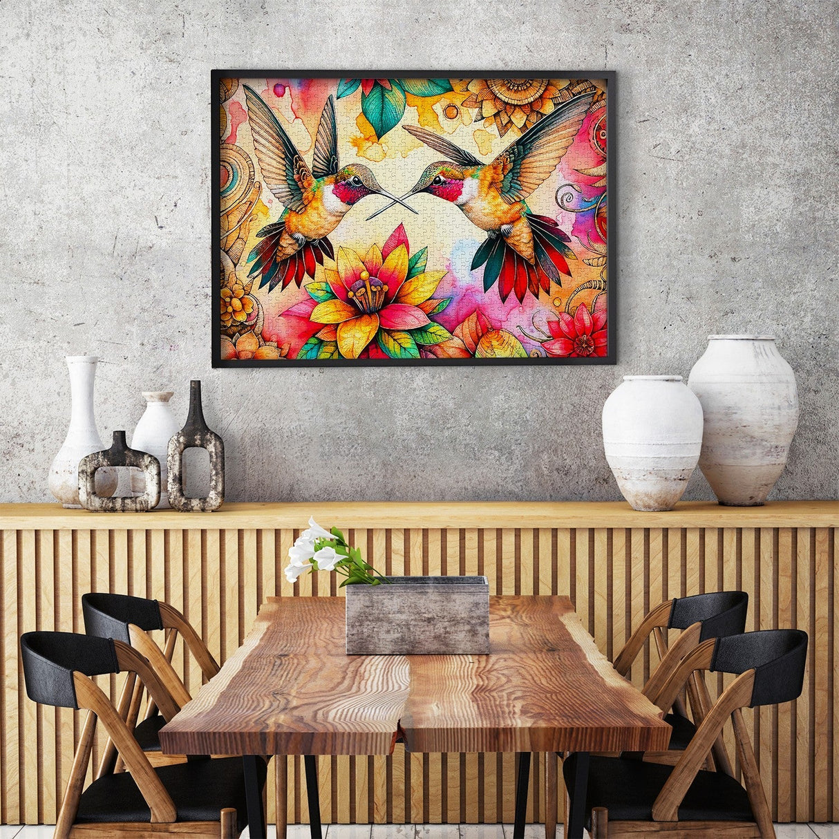 Hummingbird Haven 1000 Piece Jigsaw Puzzle | Enjoy Puzzles - Jigsaw Puzzles - The Puzzle Center