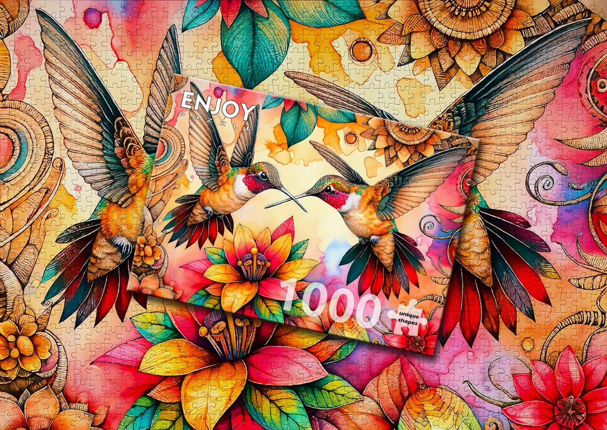 Hummingbird Haven 1000 Piece Jigsaw Puzzle | Enjoy Puzzles - Jigsaw Puzzles - The Puzzle Center