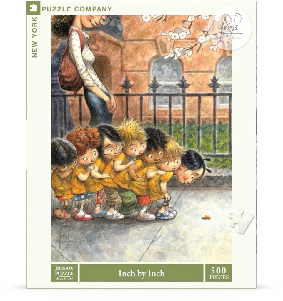 Inch by Inch 500 Piece Jigsaw Puzzle by New York Puzzle Company - New York Puzzle Company - Jigsaw Puzzles - The Puzzle Center -