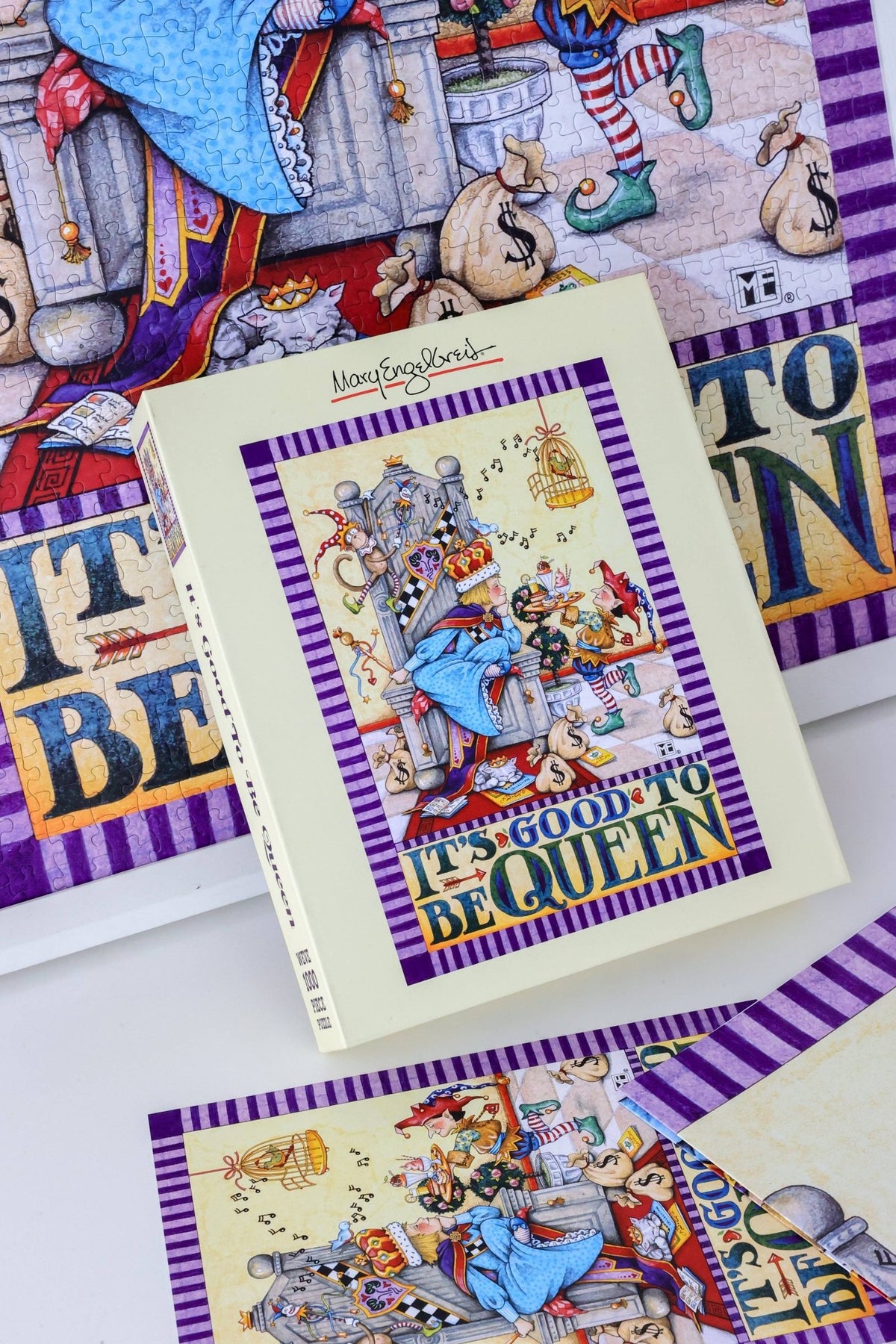 It's Good to be Queen 1000 Piece Jigsaw Puzzle | WEVE - Jigsaw Puzzles - The Puzzle Center