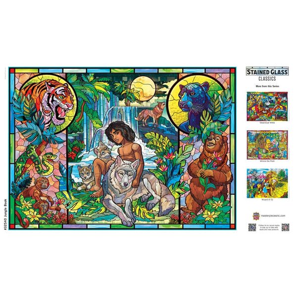 Jungle Book 500 Piece Jigsaw Puzzle | Masterpieces - Jigsaw Puzzles - The Puzzle Center