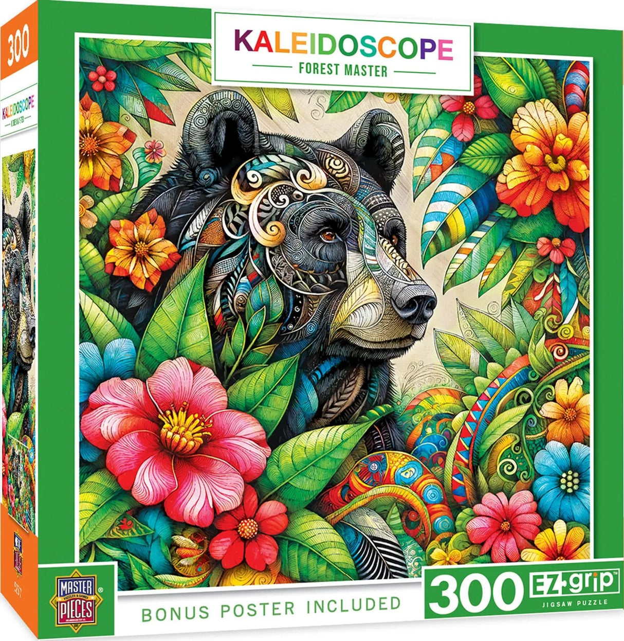 Kaleidoscope Forest Master 300 Piece EZ Grip Jigsaw Puzzle | Masterpieces - Jigsaw Puzzles - The Puzzle Center