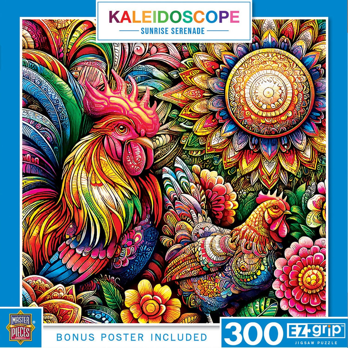 Kaleidoscope Sunrise Serenade 300 Piece EZ Grip Jigsaw Puzzle | Masterpieces - Jigsaw Puzzles - The Puzzle Center