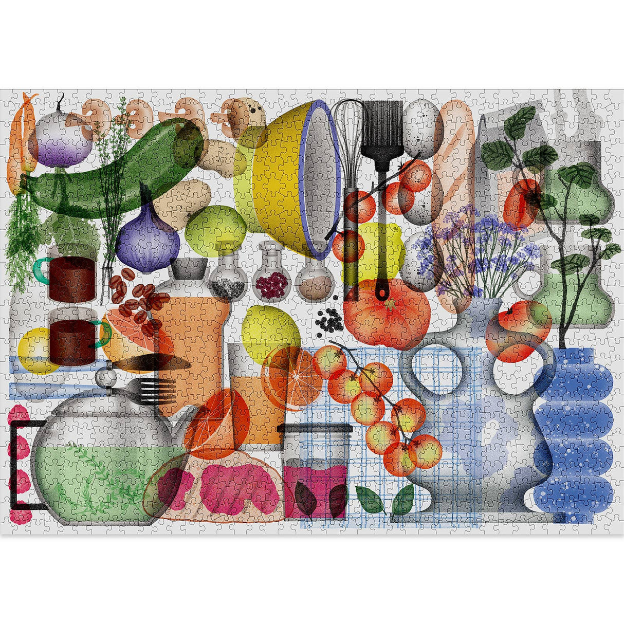 Kitchen 1000 Piece Random Cut Jigsaw Puzzle by Cloudberries - Cloudberries Jigsaw Puzzles - Jigsaw Puzzles - The Puzzle Center -