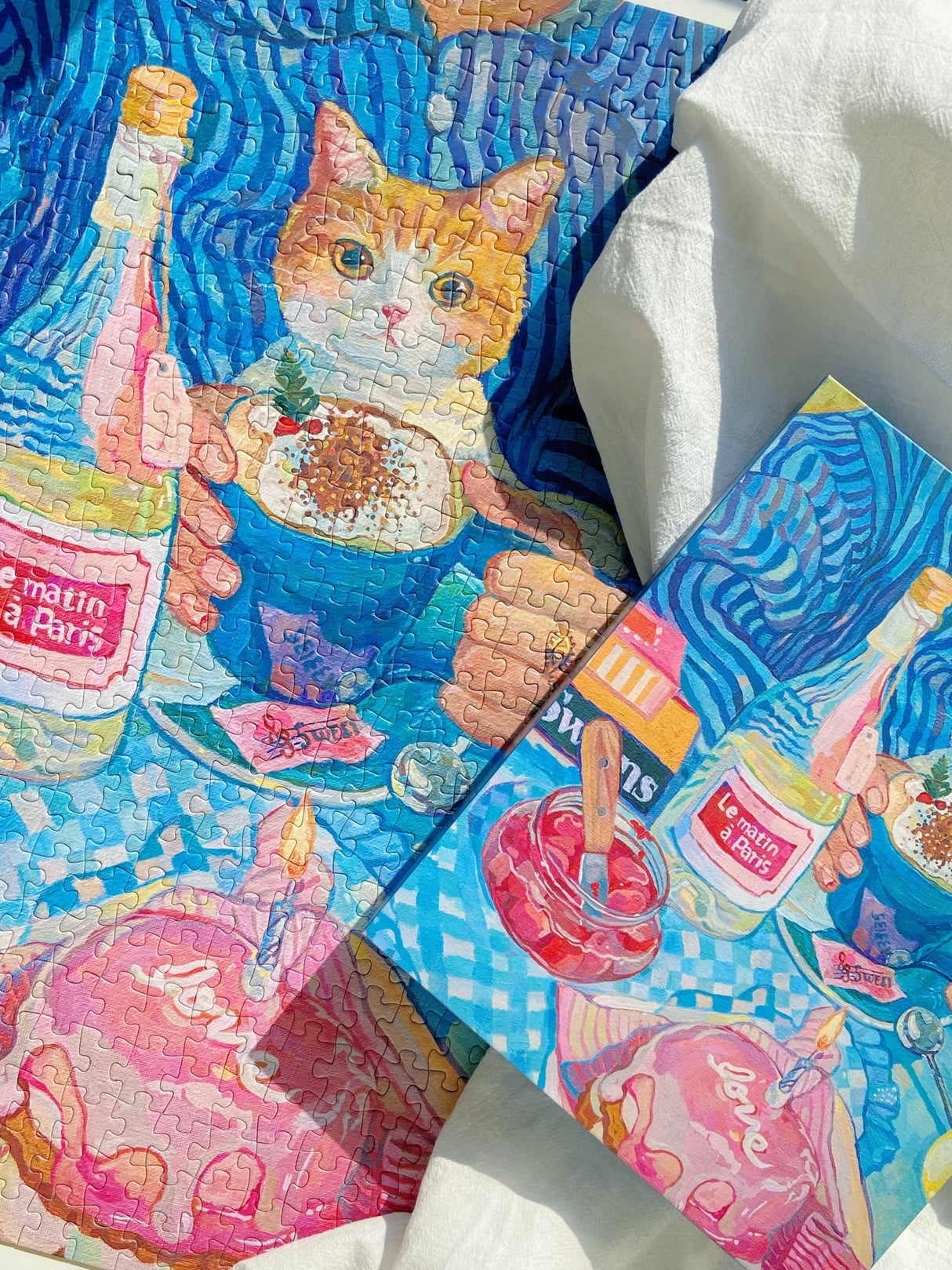 Kitty Café 500 Piece Puzzle | WEVE Puzzle - Jigsaw Puzzles - The Puzzle Center