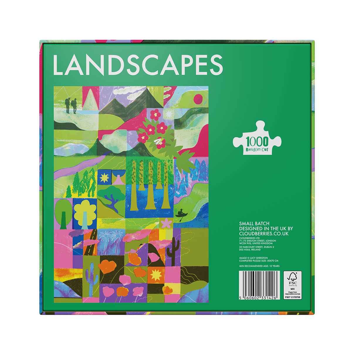 Landscapes 1000 Piece Jigsaw Puzzle | Cloudberries - Jigsaw Puzzles - The Puzzle Center