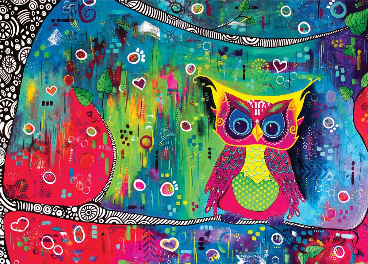 Le Gardien Da La Nuit 300 Piece XXL Piece Jigsaw Puzzle by JaCaRou Puzzles - JaCaRou Puzzles Inc. - Jigsaw Puzzles - The Puzzle Center -