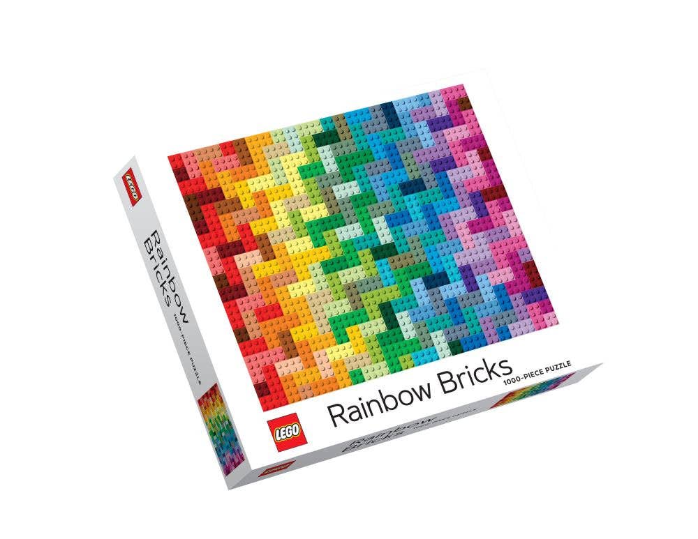 Lego Rainbow Bricks Puzzle - Lego - Jigsaw Puzzles - The Puzzle Center -