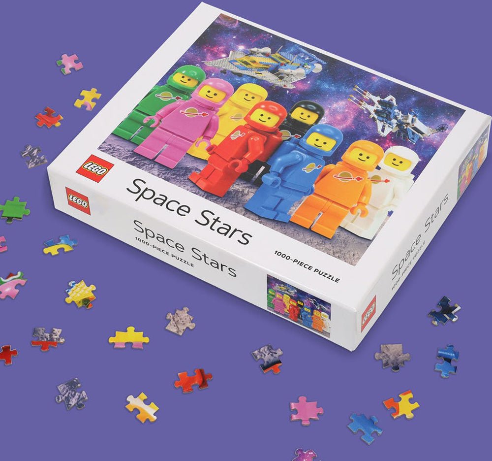 LEGO Space Stars 1000 Piece Jigsaw Puzzle – Out of This World Fun! - Lego - Jigsaw Puzzles - The Puzzle Center -